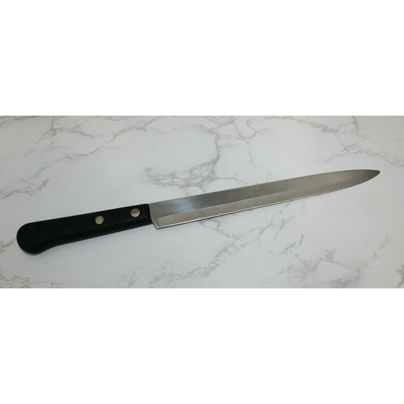 Robeson Shur Edge Frozen Heat Carving Slicing Knife 8" Blade USA Stain, 9" blade - Picture 2 of 6